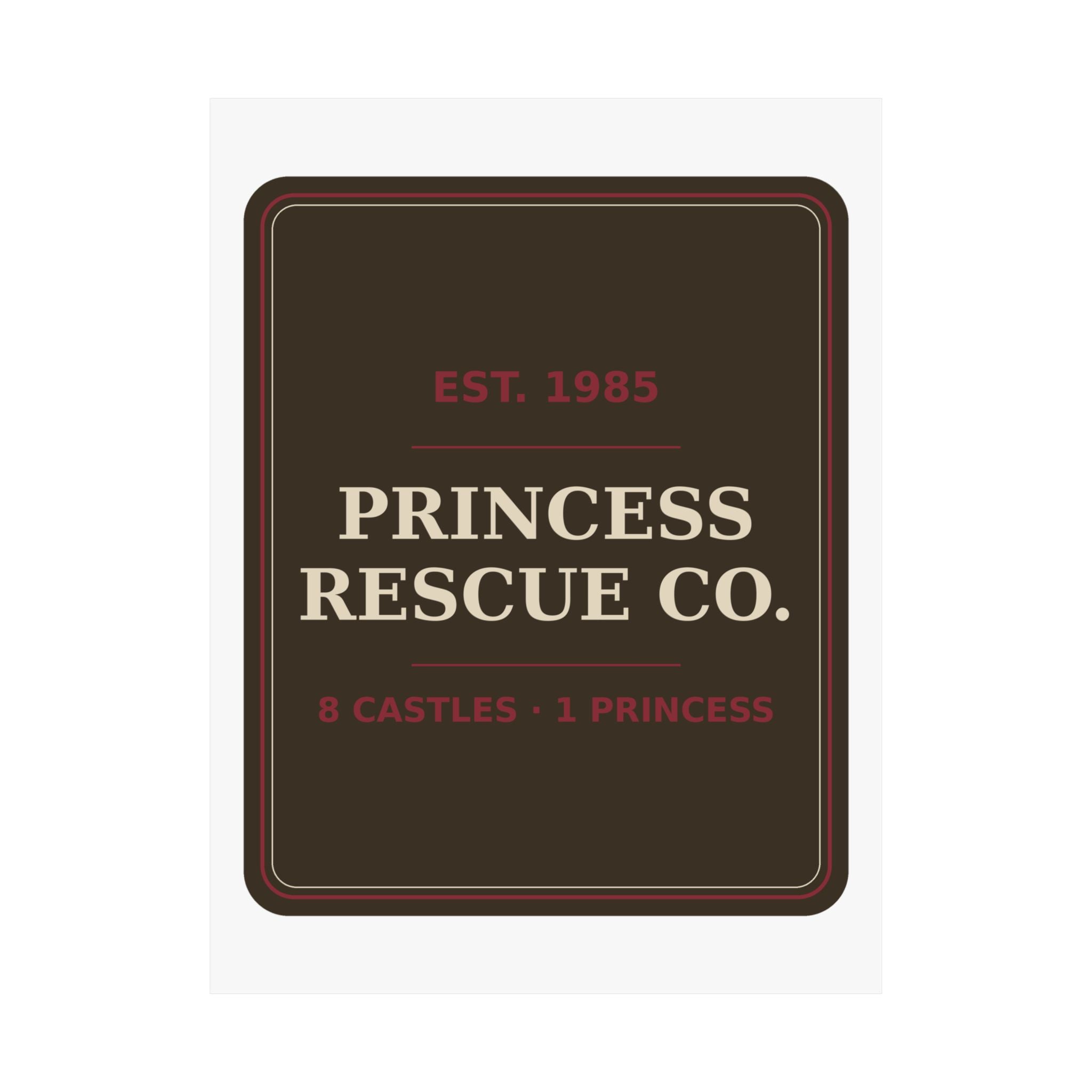 Princess Rescue Expeditions Co. — Poster