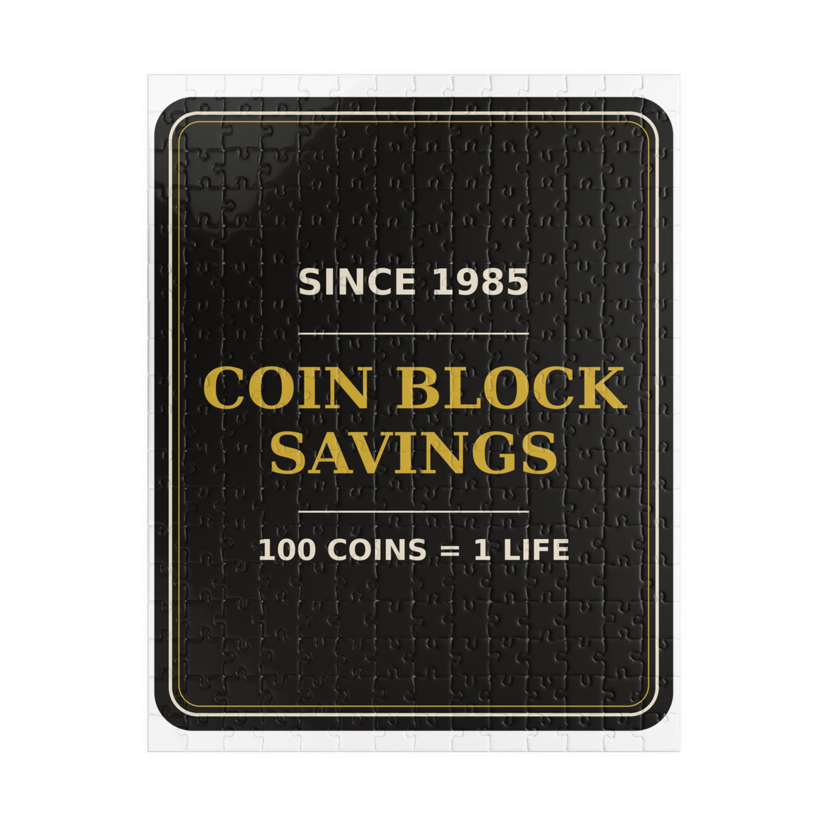 Coin Block Savings & Loan — Puzzle