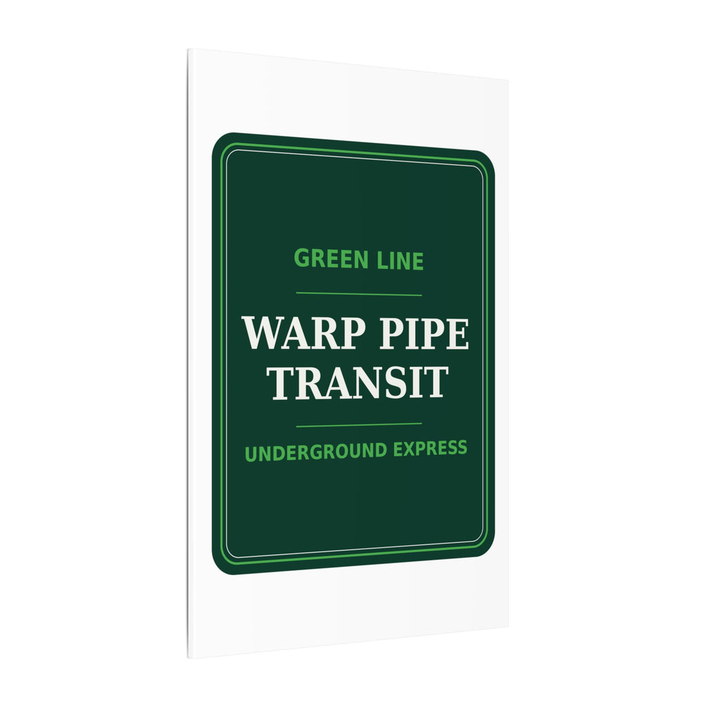 Warp Pipe Transit Authority — Canvas