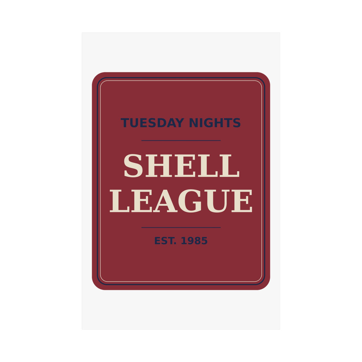Shell Bowling League — Poster