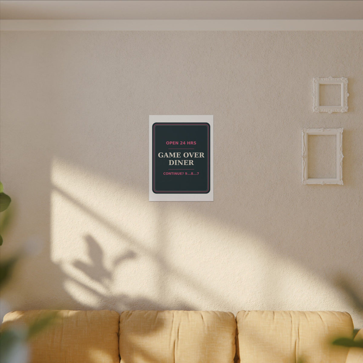 Game Over Diner — Canvas