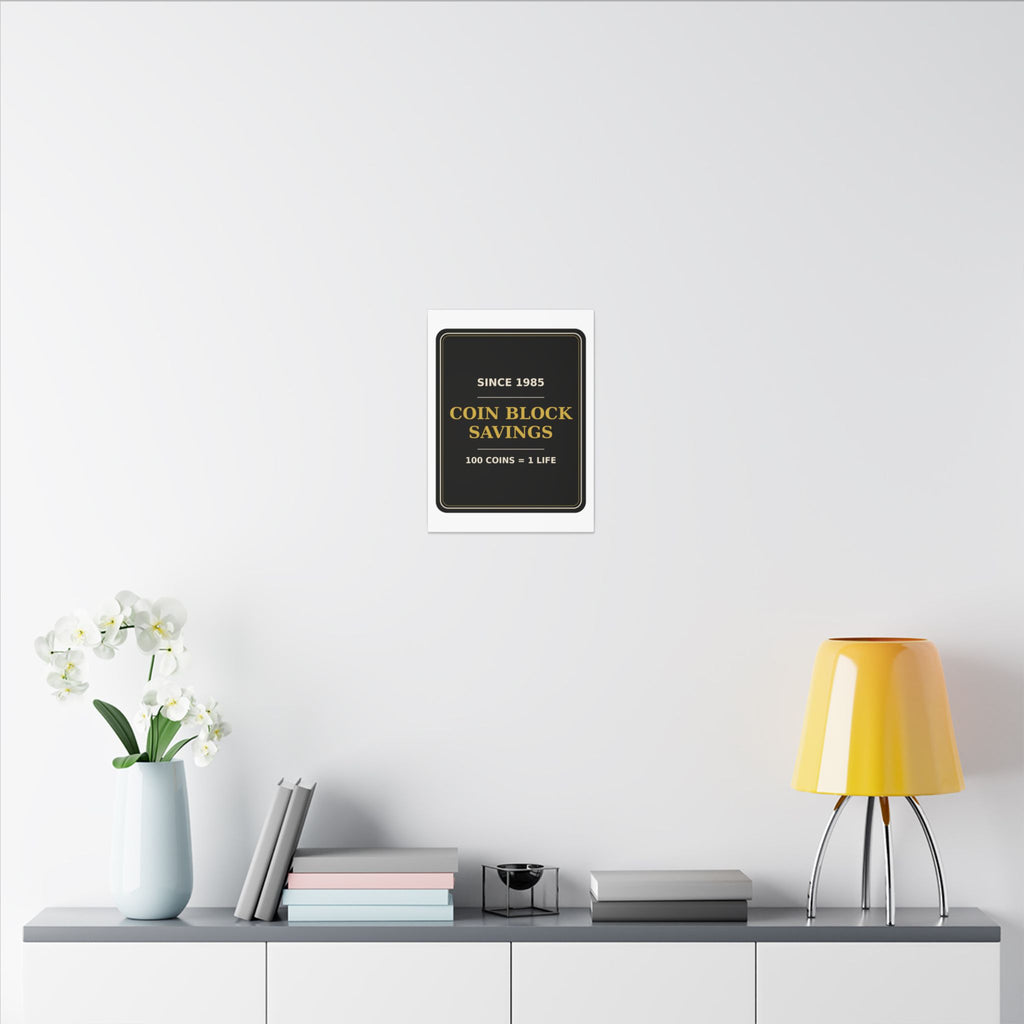 Coin Block Savings & Loan — Canvas