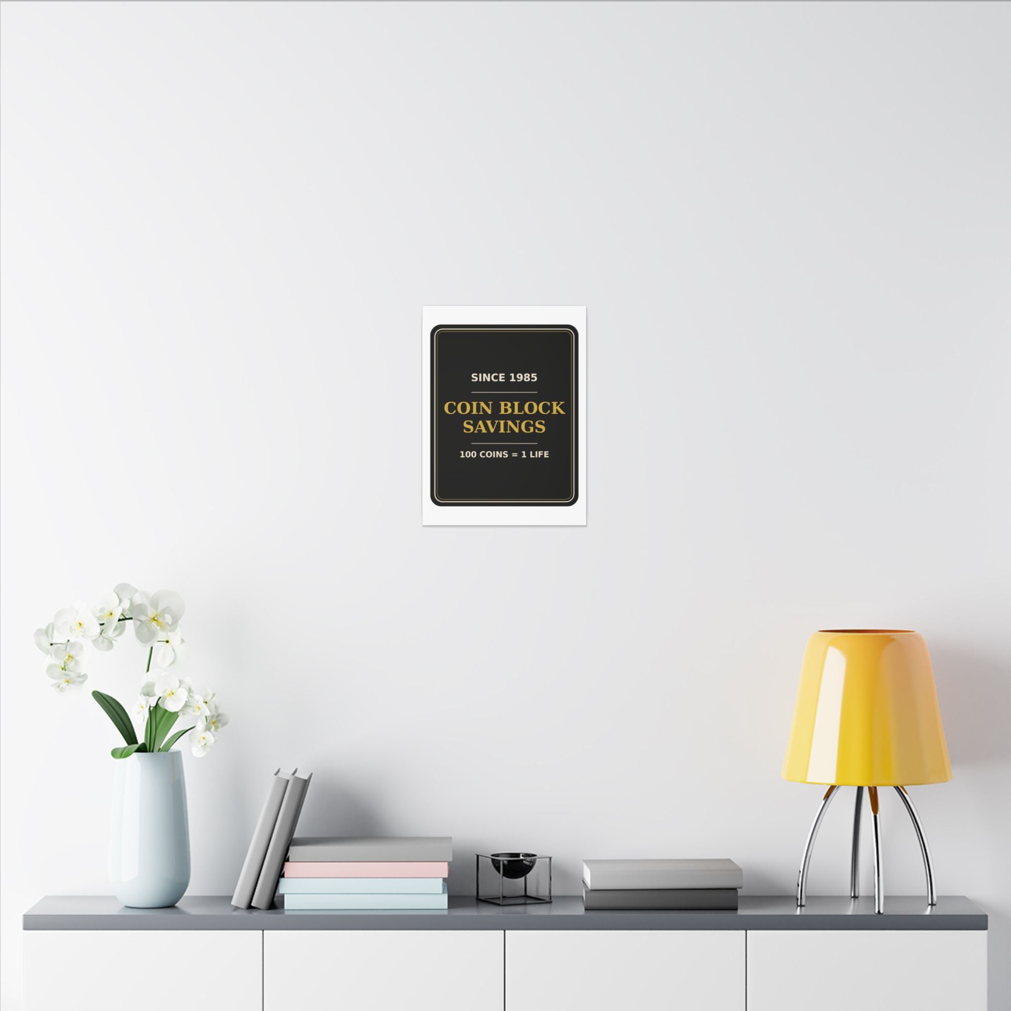 Coin Block Savings & Loan — Canvas