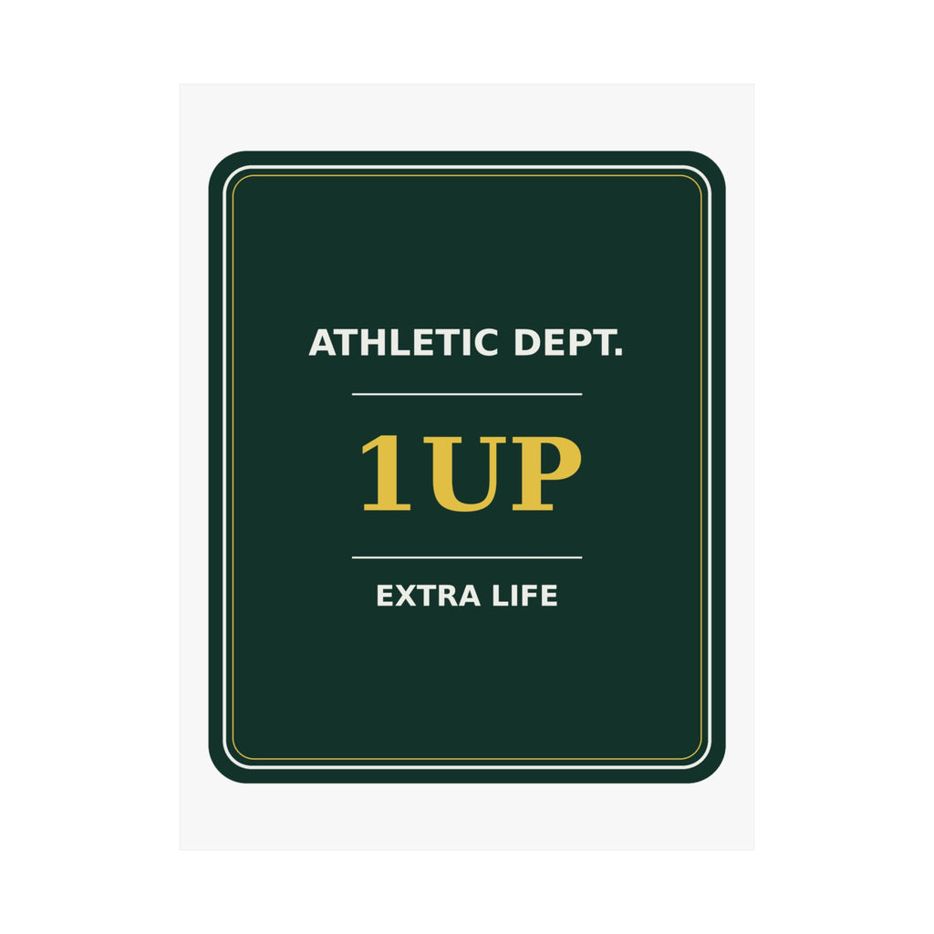 Extra Life Athletic Dept. — Poster
