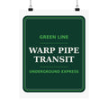Warp Pipe Transit Authority — Poster