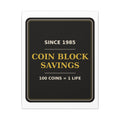 Coin Block Savings & Loan — Canvas