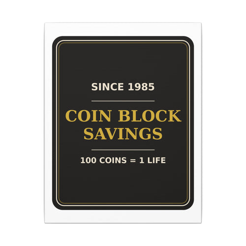 Coin Block Savings & Loan — Canvas