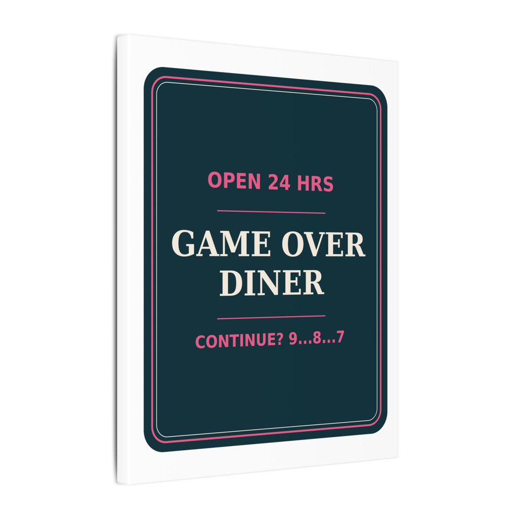Game Over Diner — Canvas
