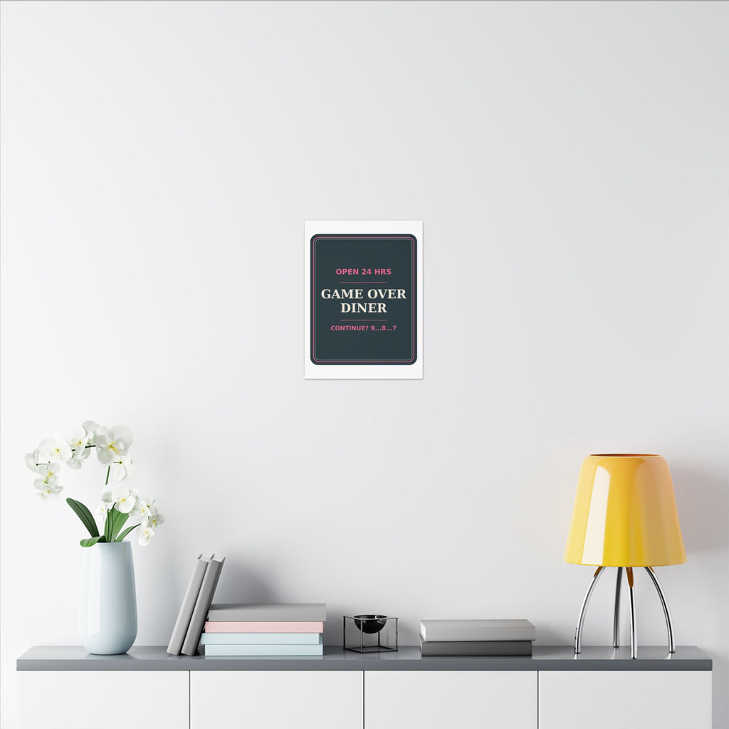 Game Over Diner — Canvas