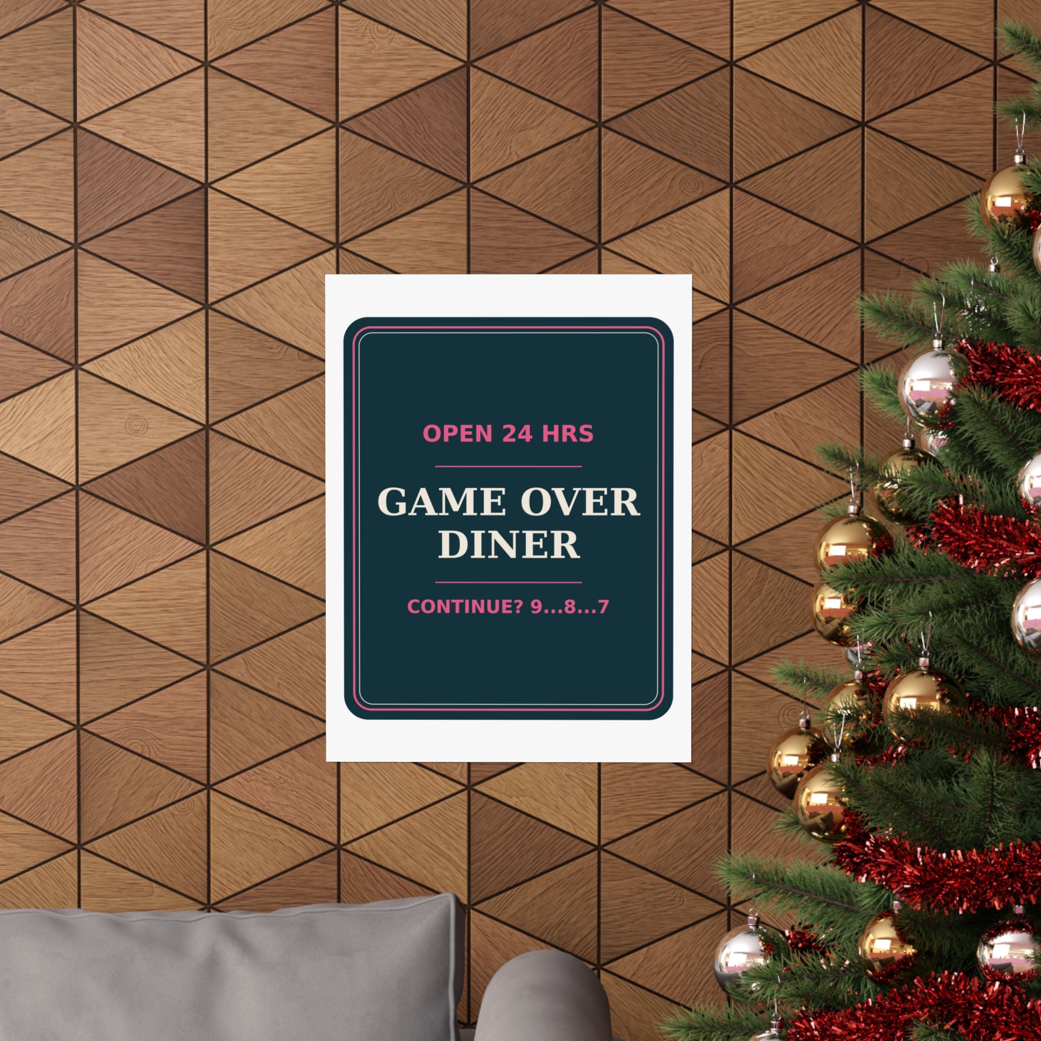 Game Over Diner — Poster