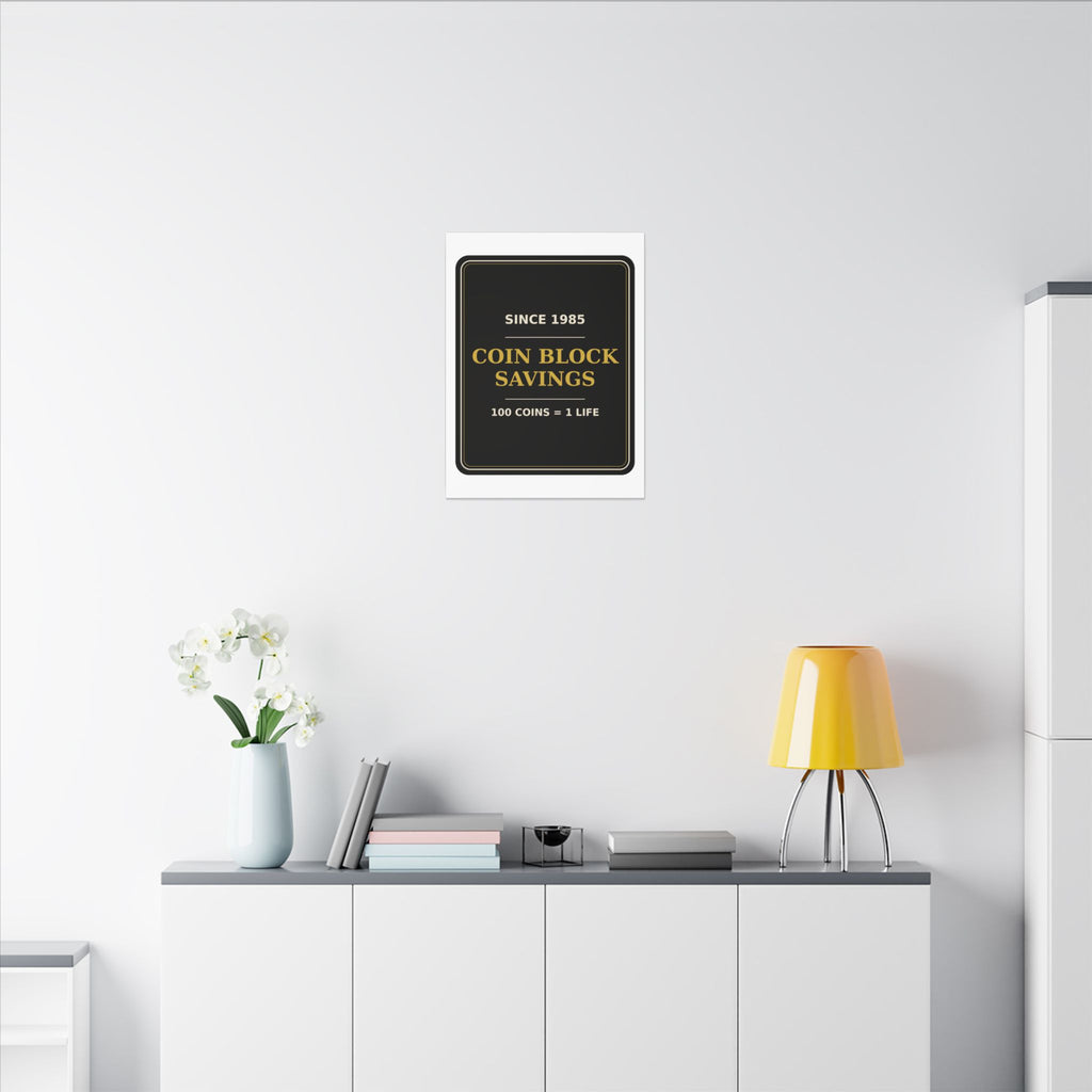 Coin Block Savings & Loan — Canvas