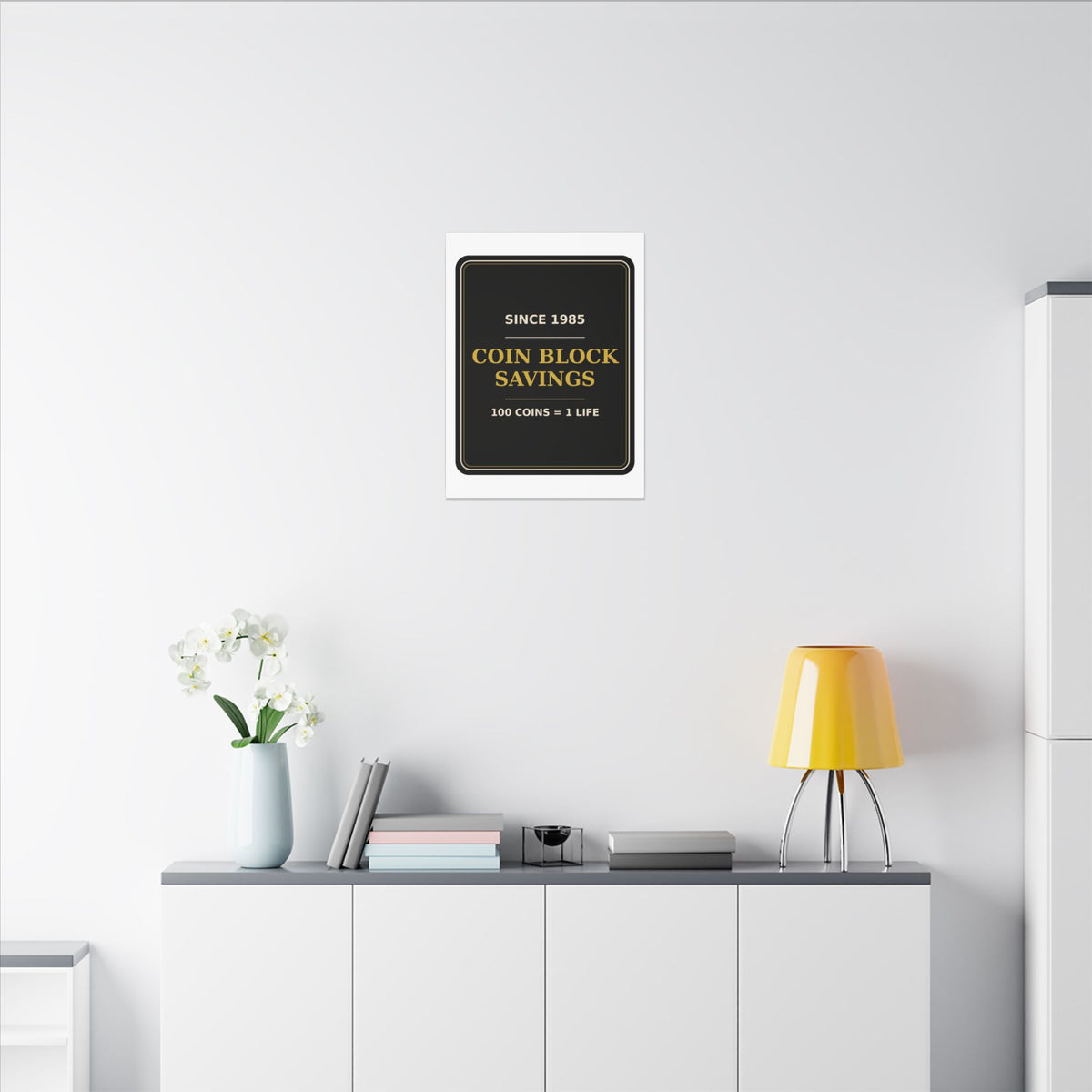 Coin Block Savings & Loan — Canvas