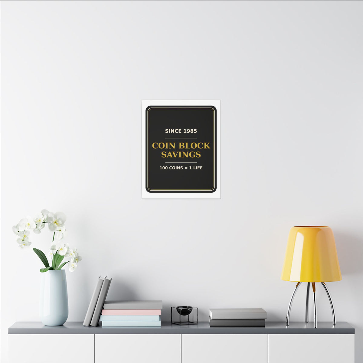 Coin Block Savings & Loan — Canvas