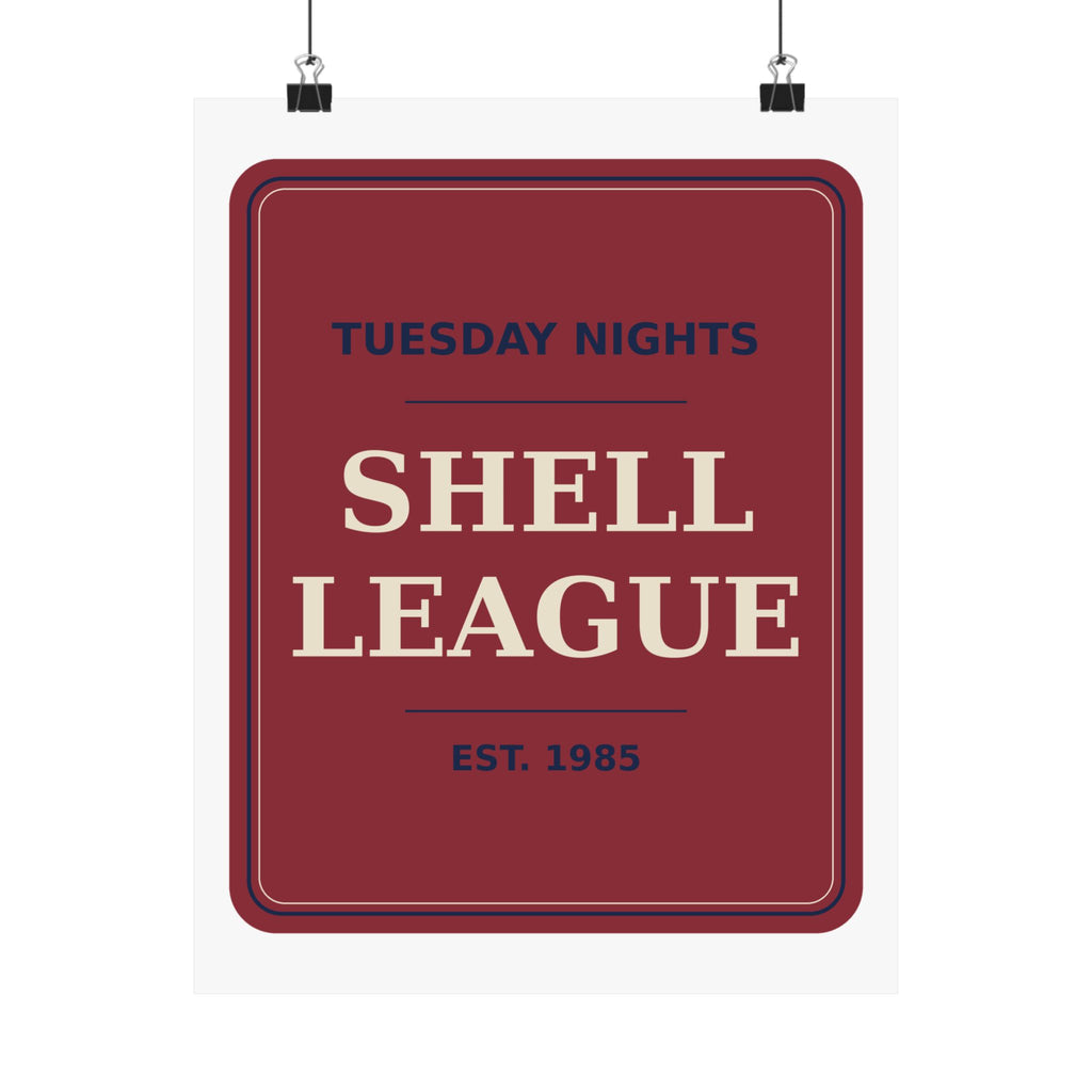 Shell Bowling League — Poster