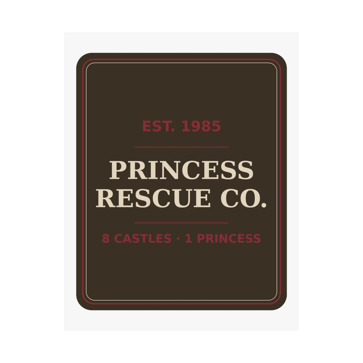 Princess Rescue Expeditions Co. — Poster