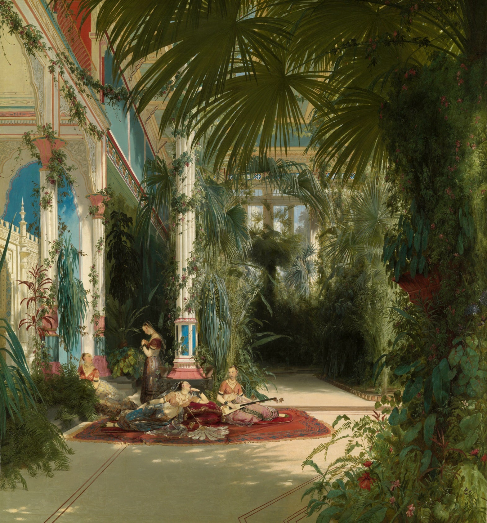The Interior of the Palm House on the Pfaueninsel Near Potsdam — Puzzle