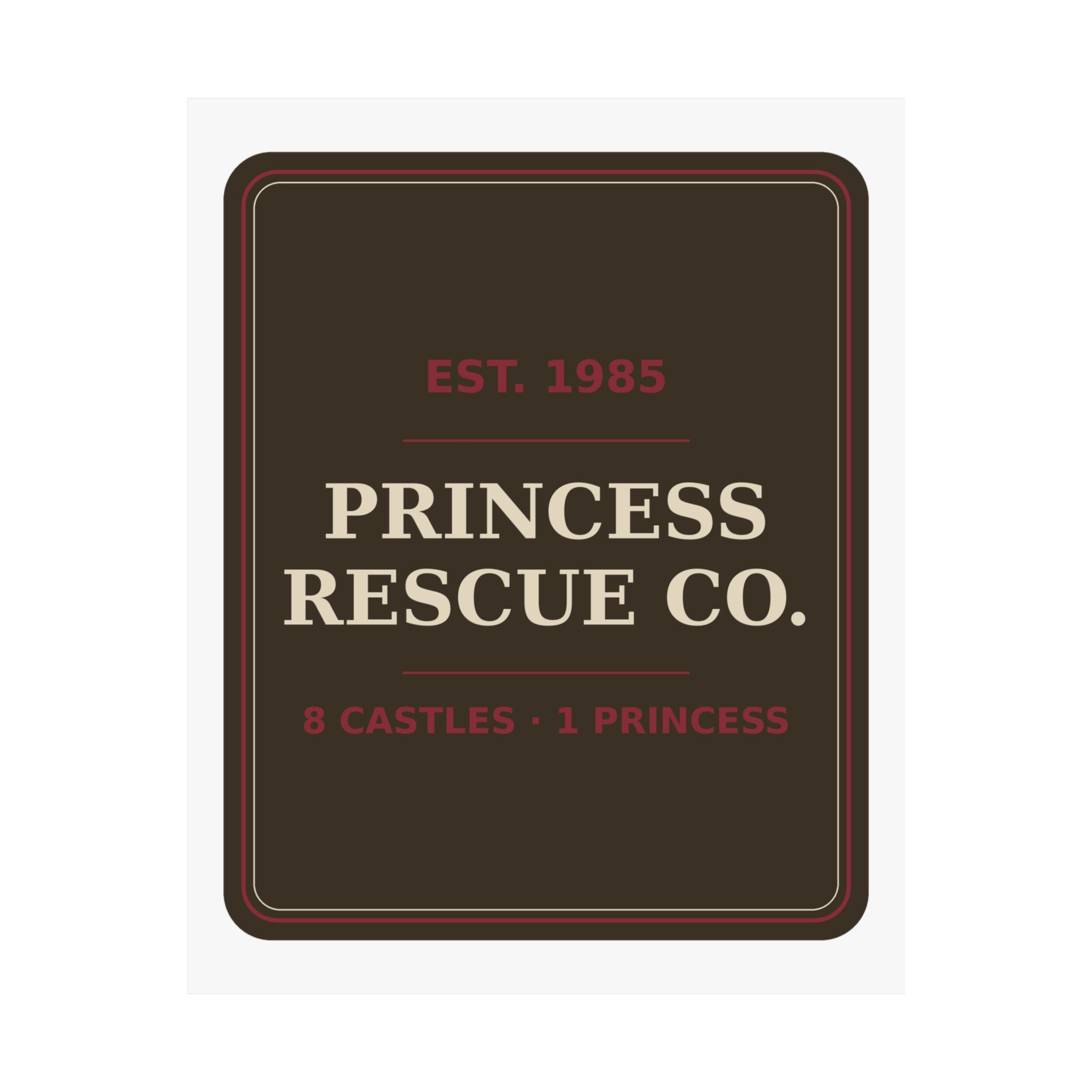 Princess Rescue Expeditions Co. — Poster