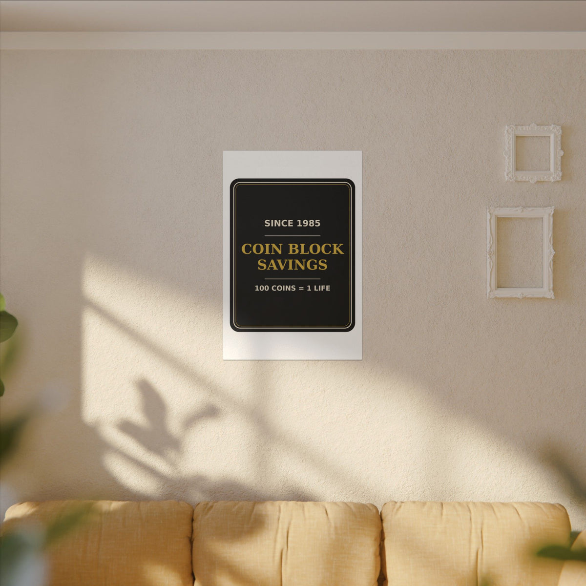 Coin Block Savings & Loan — Canvas
