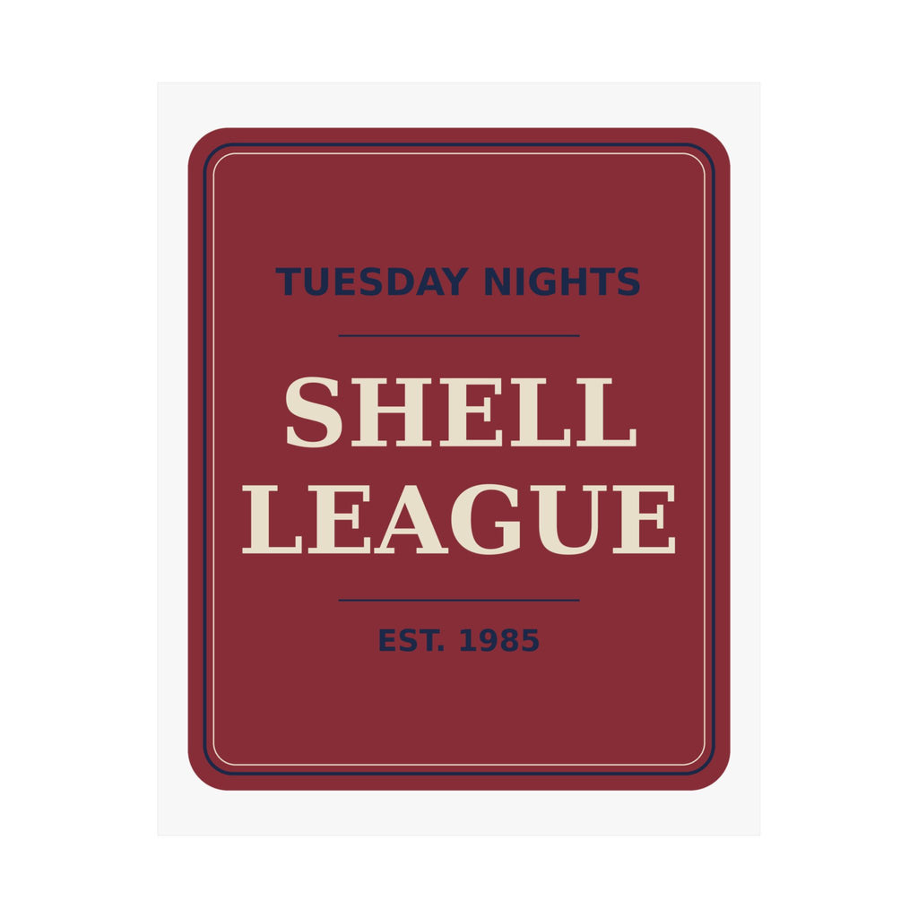 Shell Bowling League — Poster