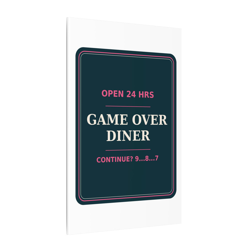 Game Over Diner — Canvas