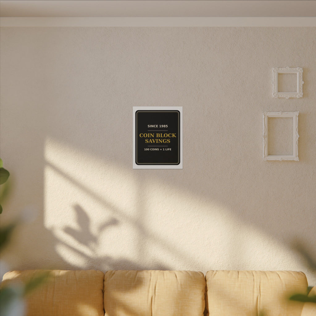 Coin Block Savings & Loan — Canvas