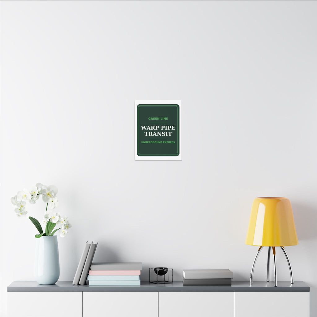 Warp Pipe Transit Authority — Canvas
