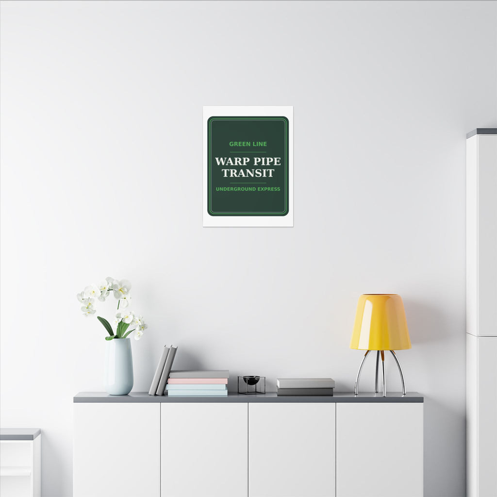 Warp Pipe Transit Authority — Canvas