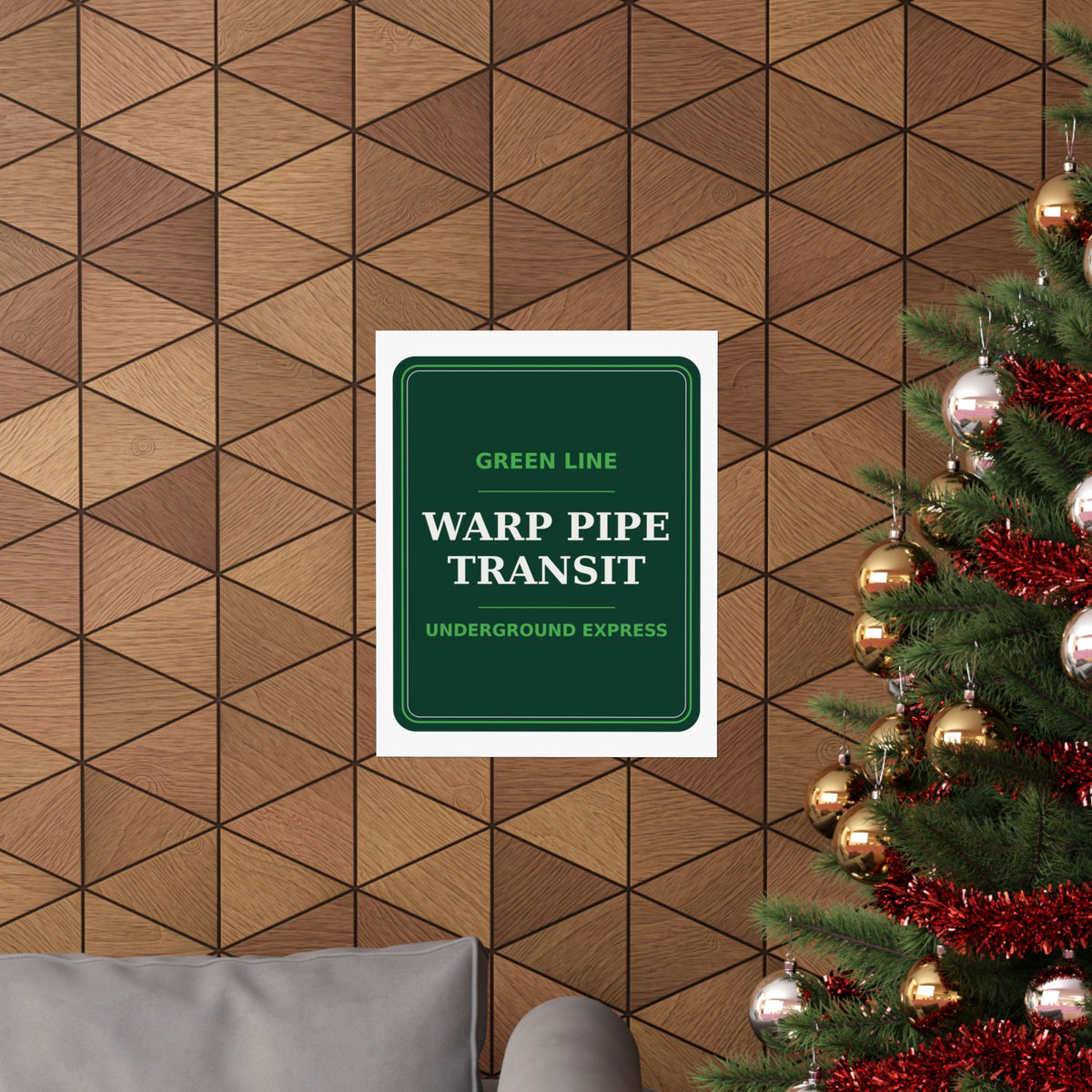 Warp Pipe Transit Authority — Poster