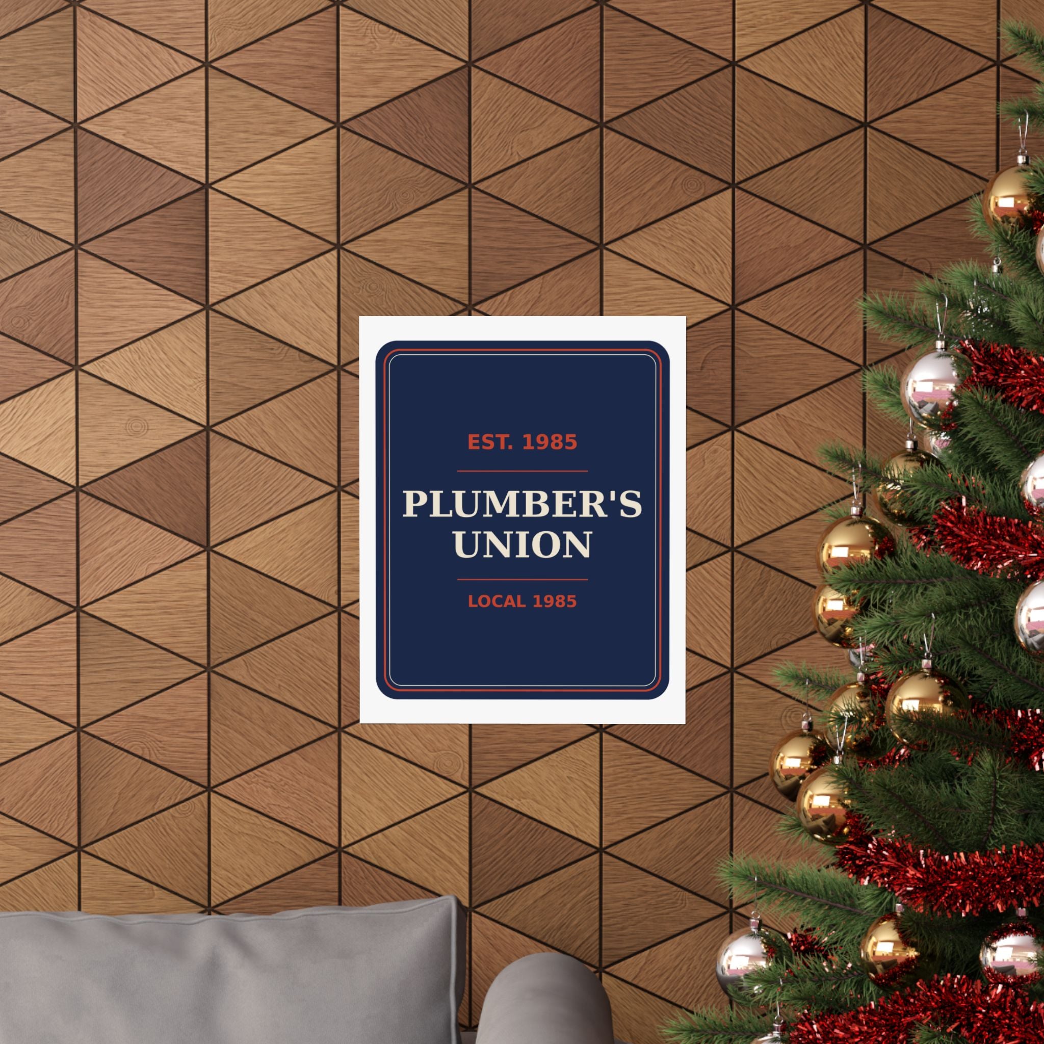 Plumber's Union Local 1985 — Poster