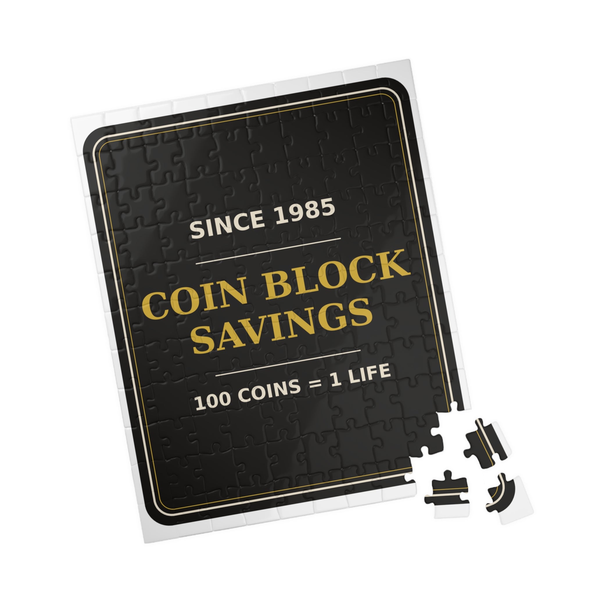 Coin Block Savings & Loan — Puzzle