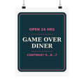 Game Over Diner — Poster