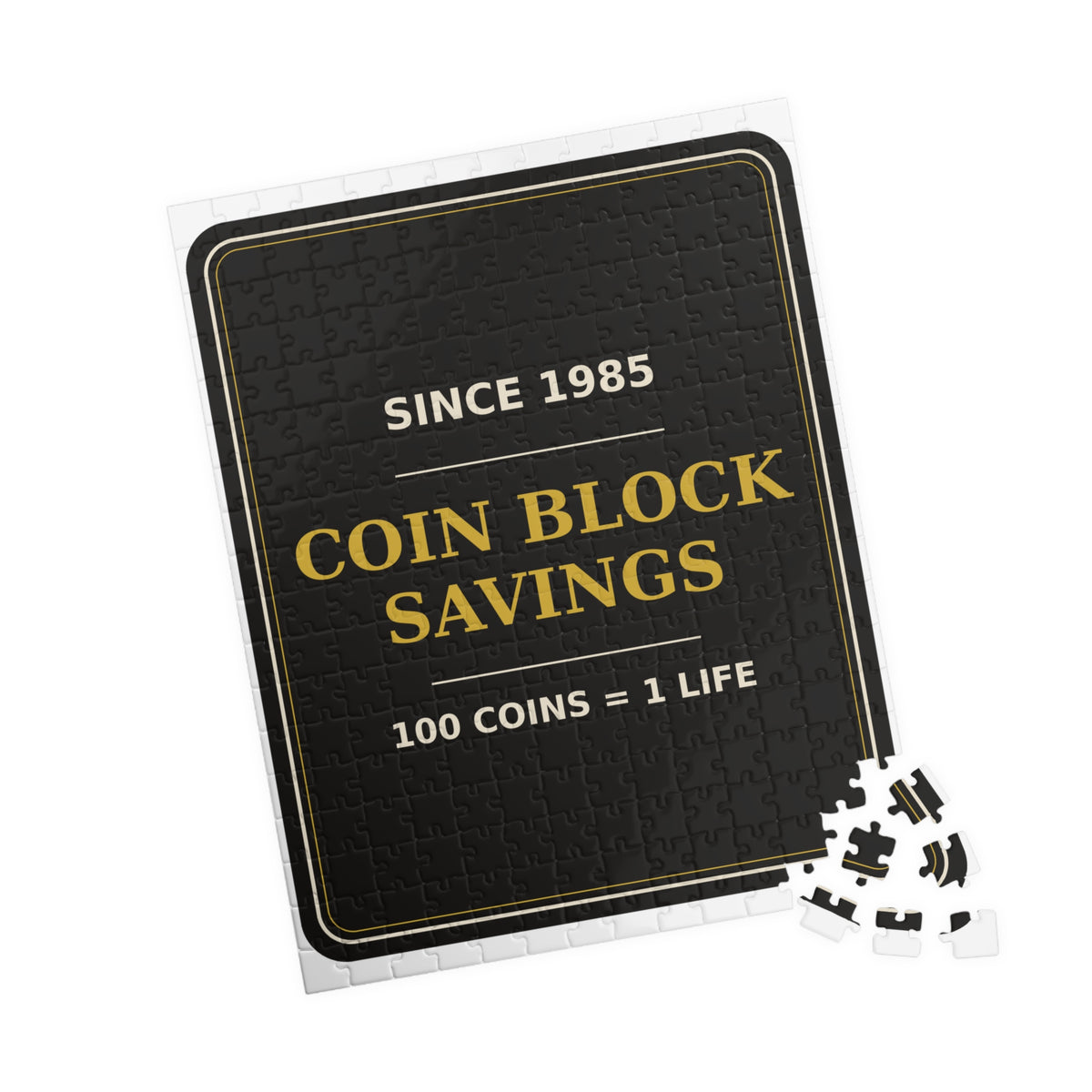 Coin Block Savings & Loan — Puzzle