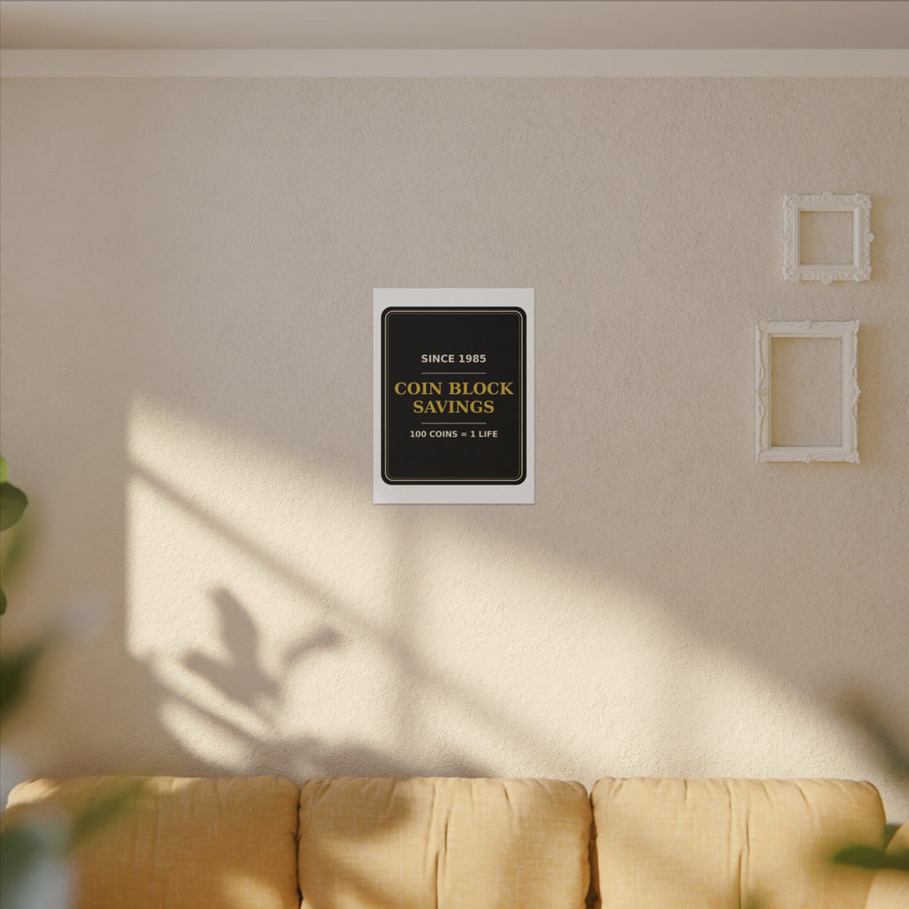 Coin Block Savings & Loan — Canvas