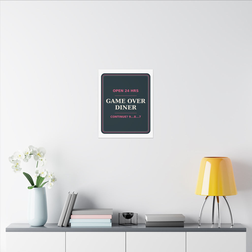 Game Over Diner — Canvas