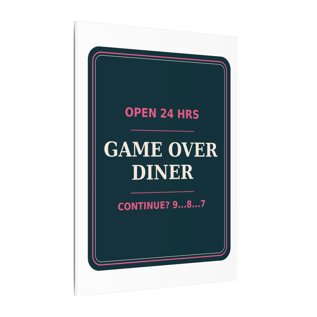 Game Over Diner — Canvas