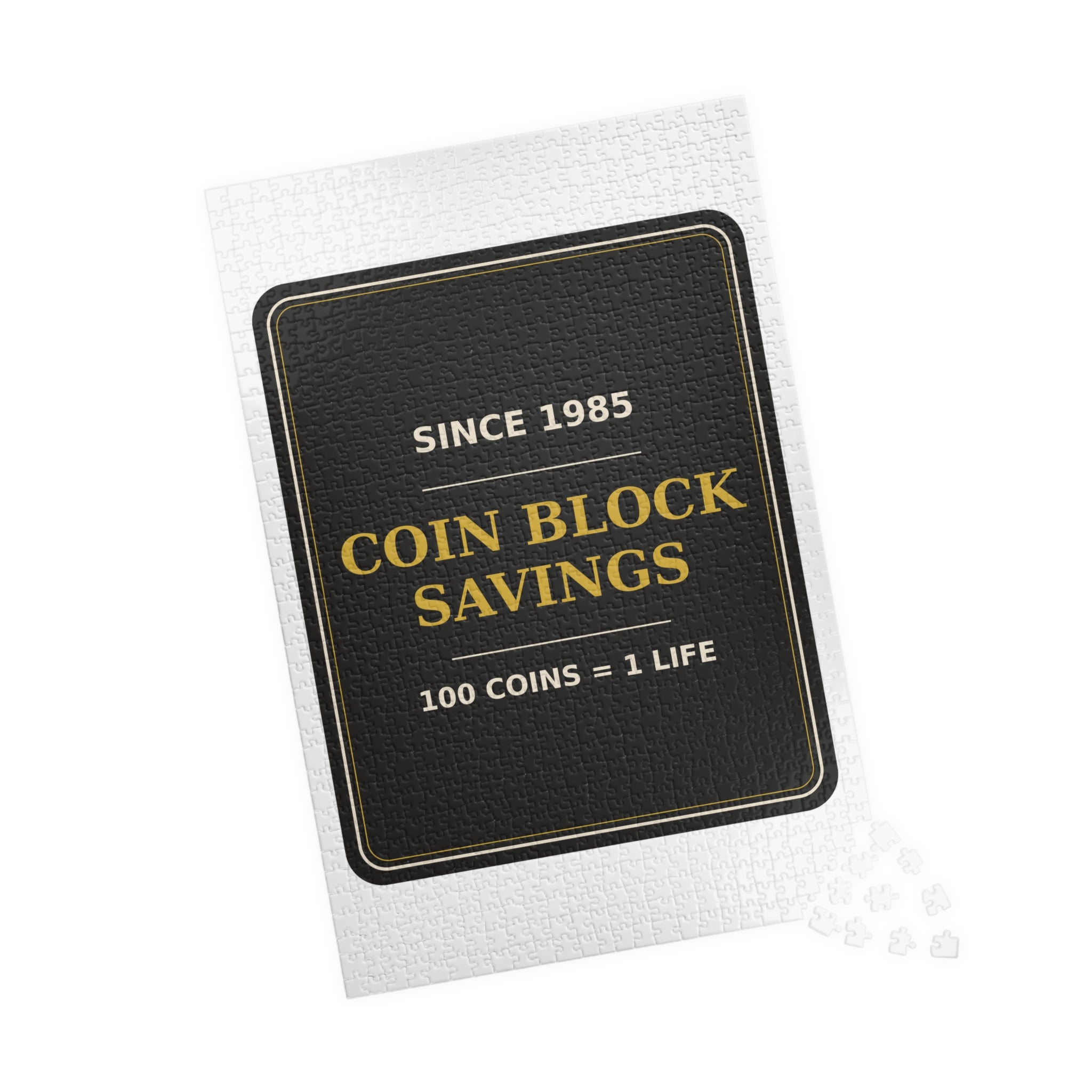 Coin Block Savings & Loan — Puzzle