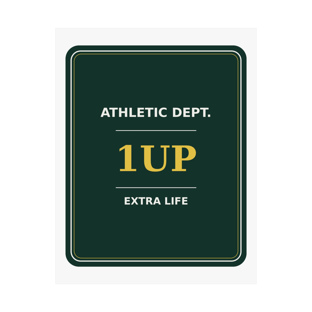 Extra Life Athletic Dept. — Poster