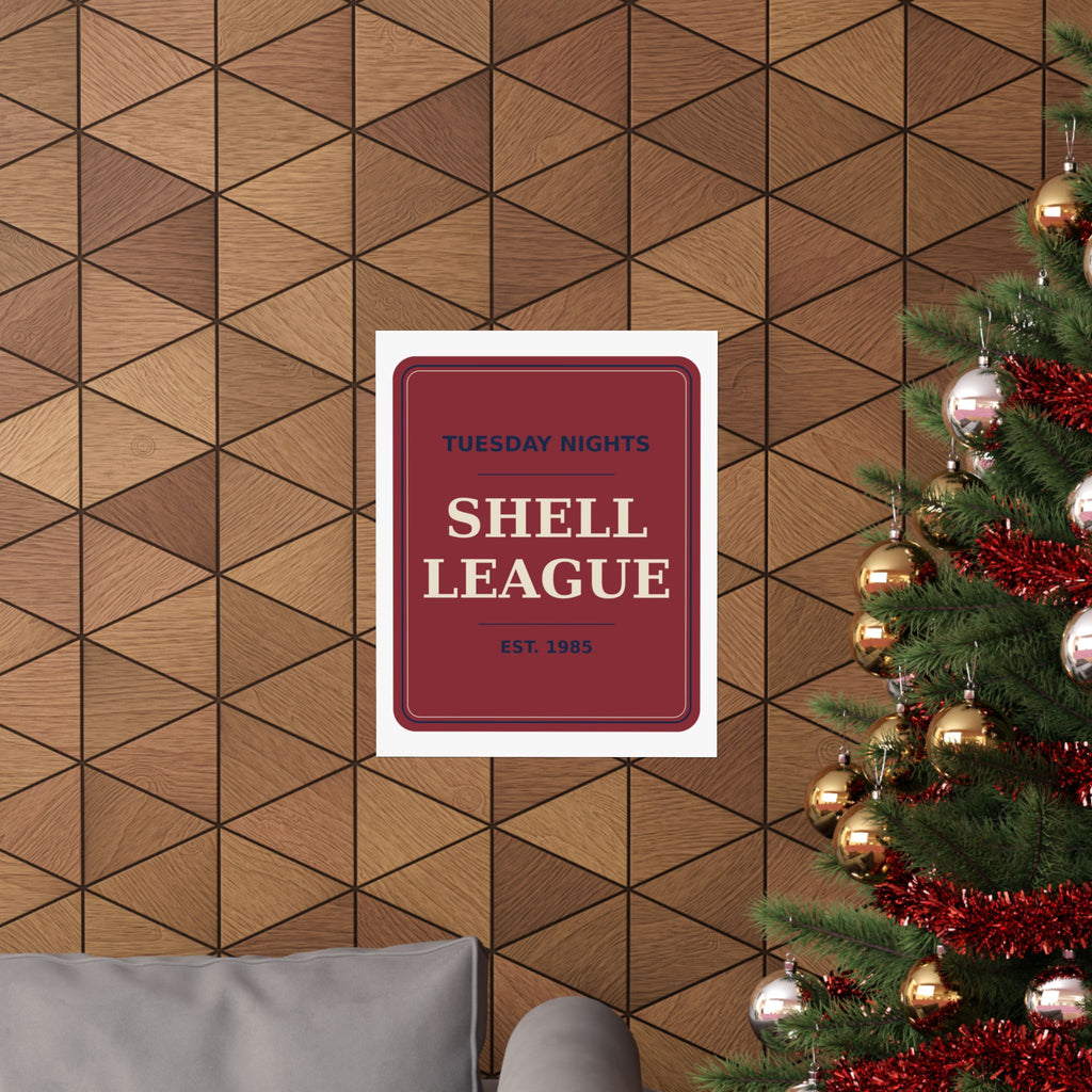Shell Bowling League — Poster