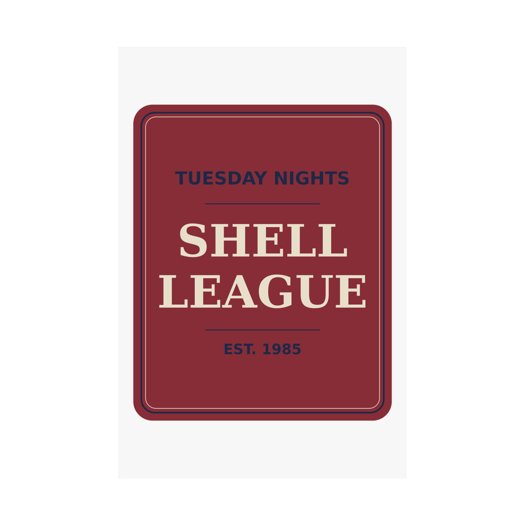 Shell Bowling League — Poster