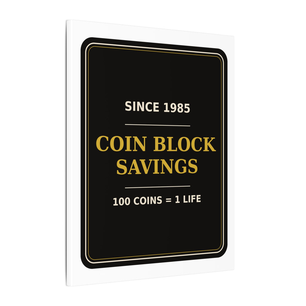 Coin Block Savings & Loan — Canvas