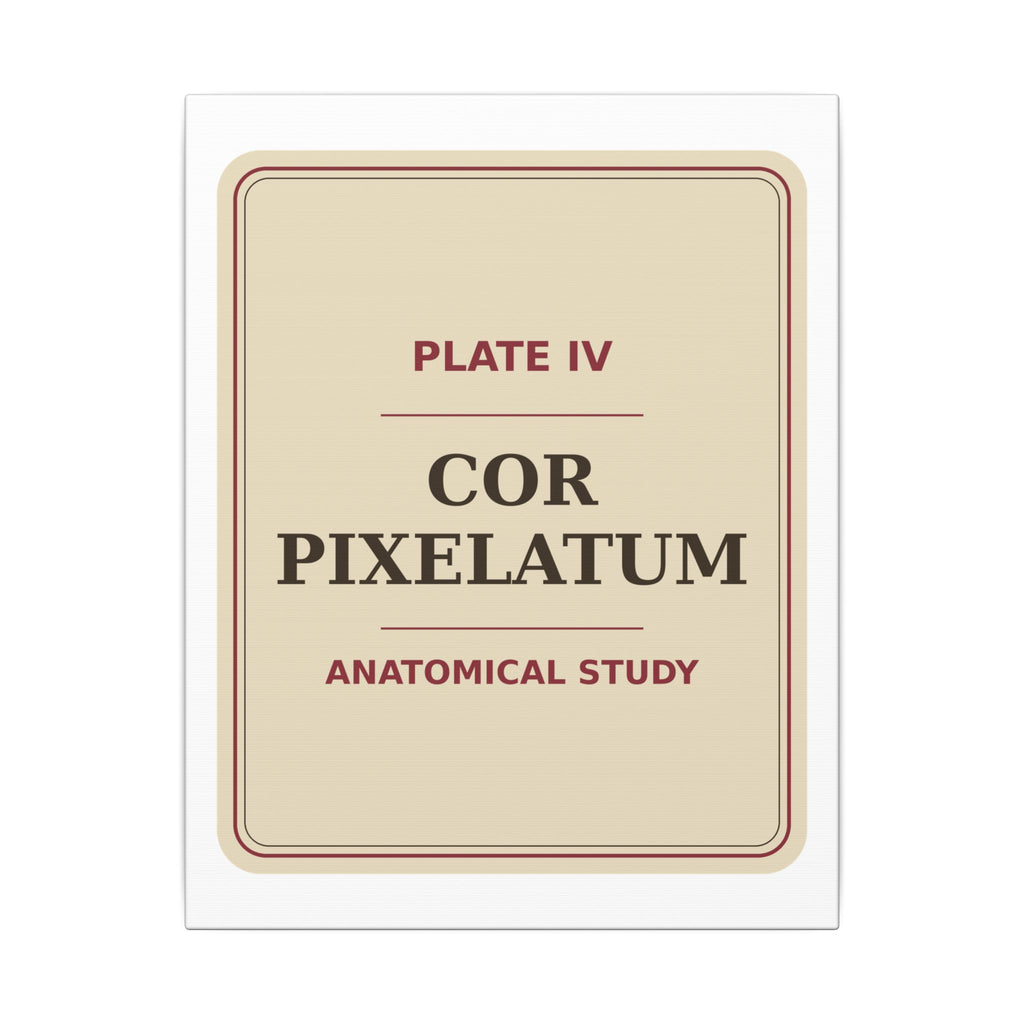 Pixel Heart Anatomy — Canvas