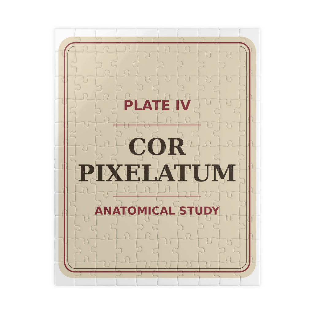 Pixel Heart Anatomy — Puzzle