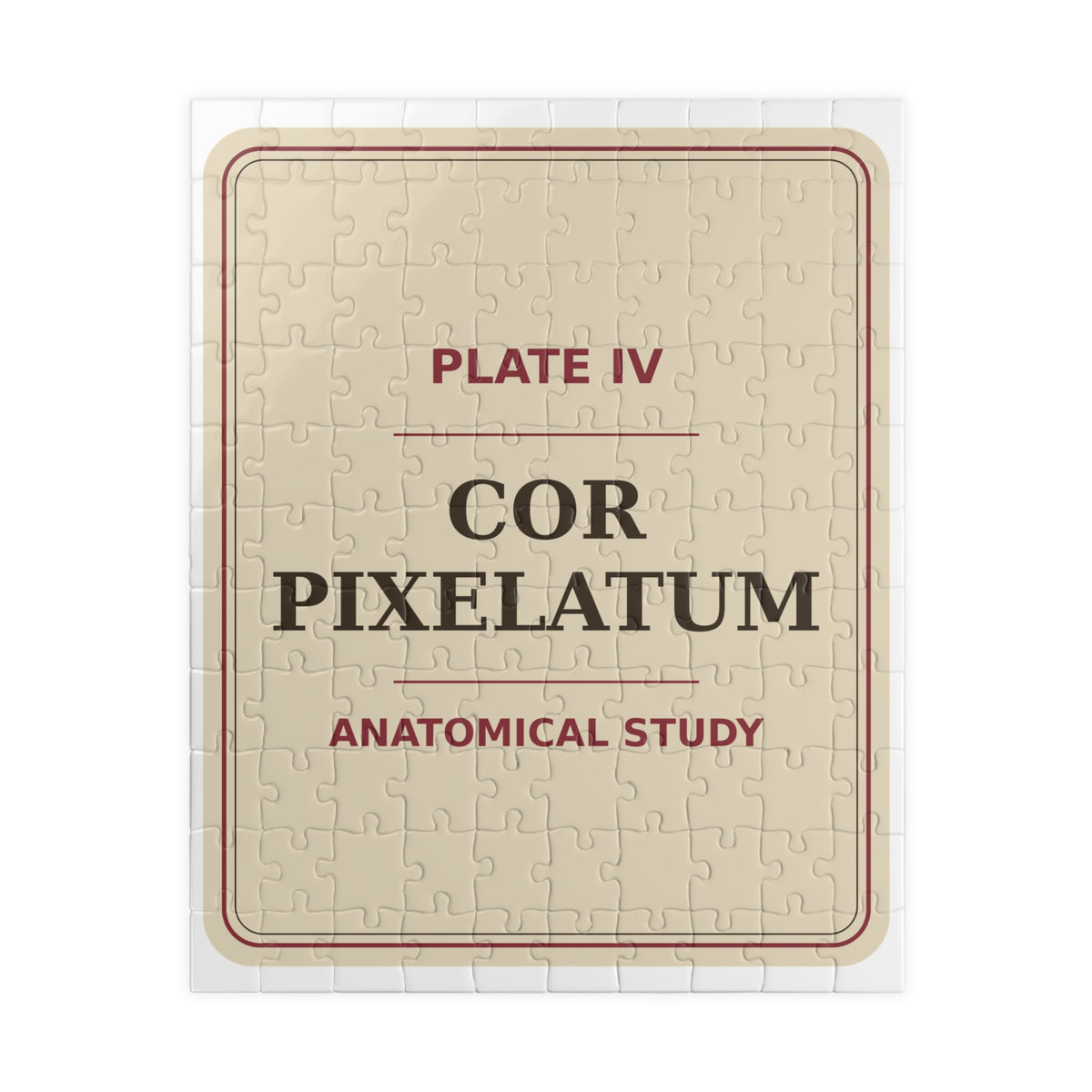 Pixel Heart Anatomy — Puzzle