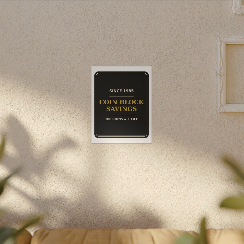 Coin Block Savings & Loan — Canvas