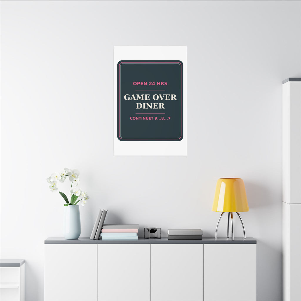 Game Over Diner — Canvas
