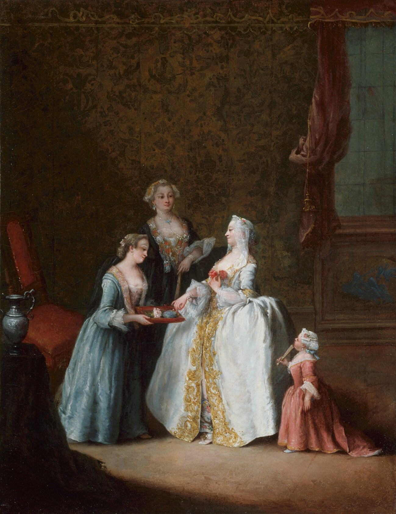 Lady at Her Toilette — Blanket