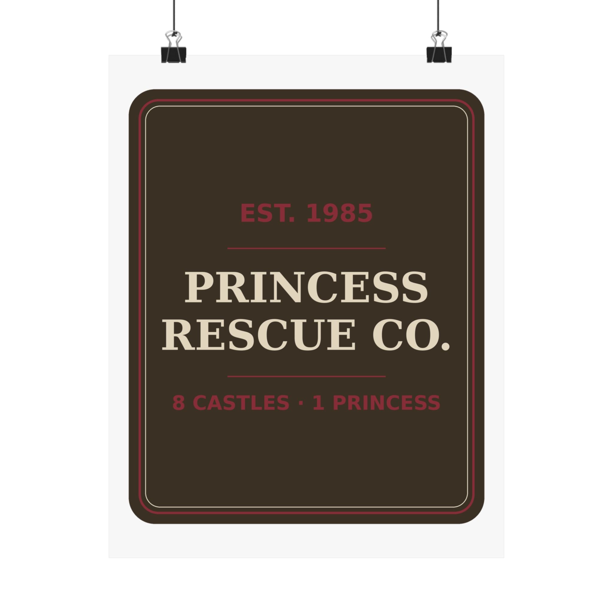 Princess Rescue Expeditions Co. — Poster