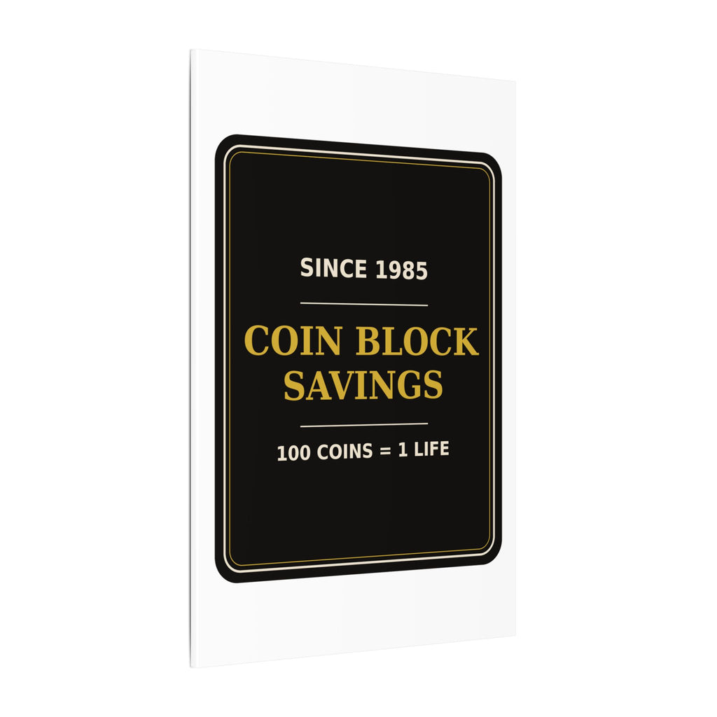 Coin Block Savings & Loan — Canvas