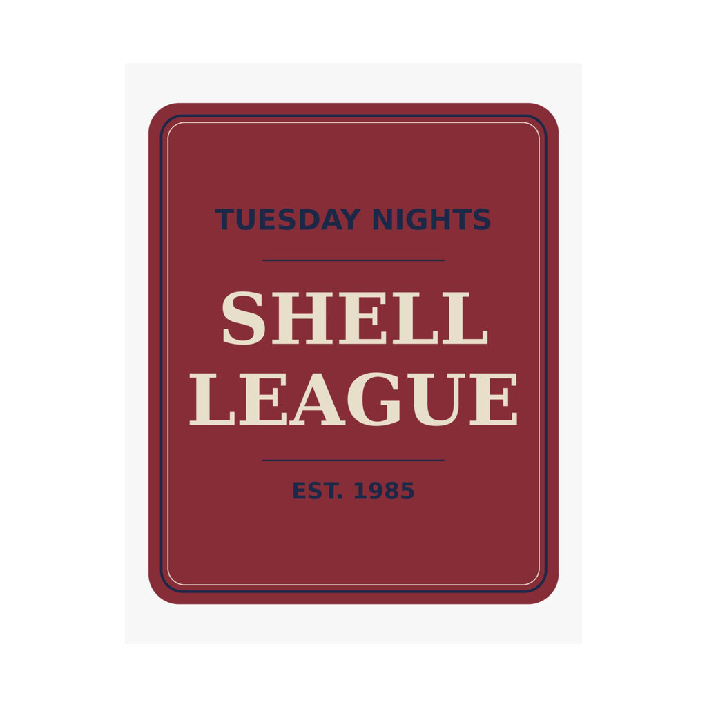 Shell Bowling League — Poster