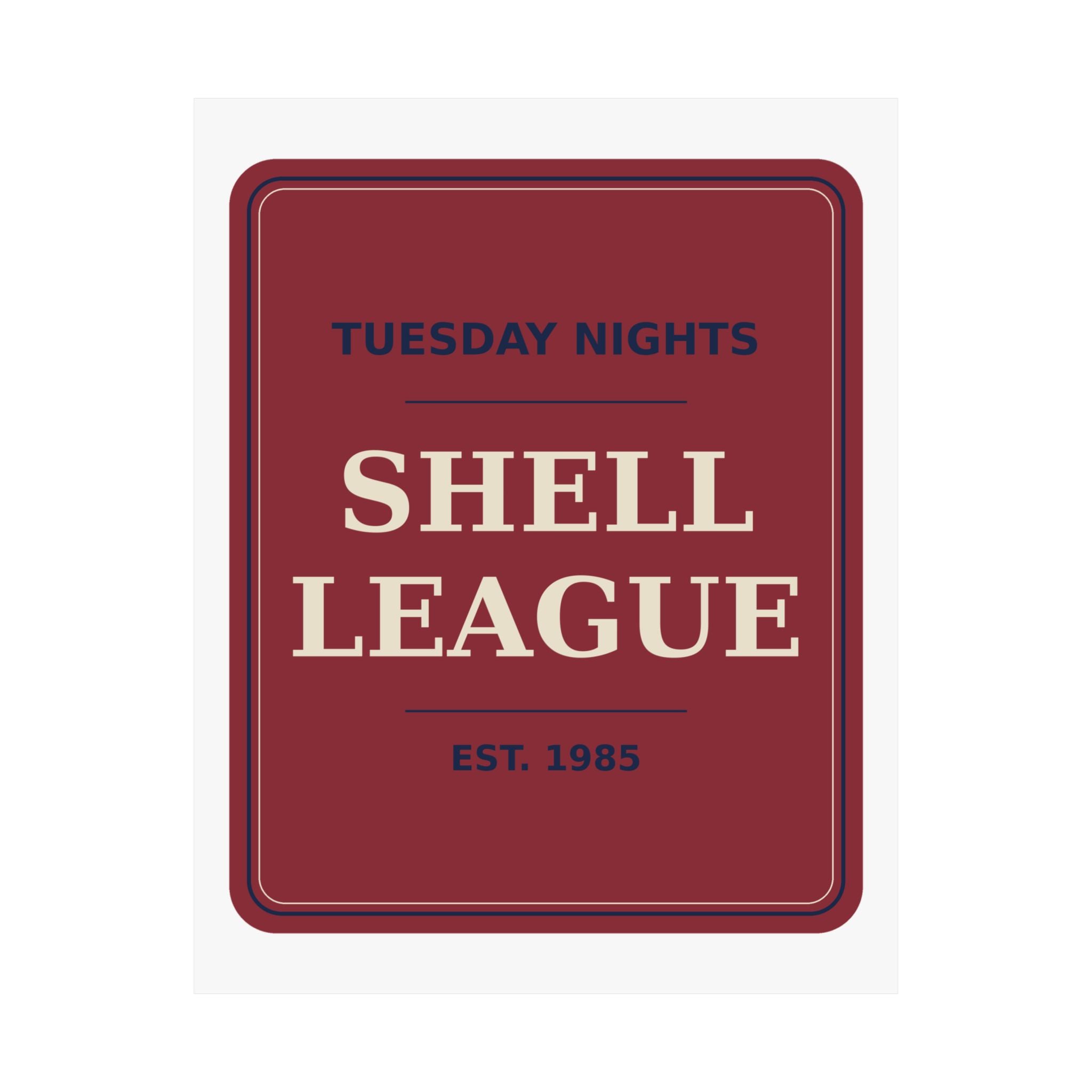 Shell Bowling League — Poster